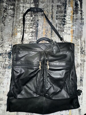 Carlo Amboldi All Leather Carry On or Over the Shoulder Lugagge