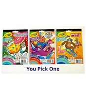 NEW Crayola Sticker Activity Pad 25 Coloring Pages 4 Sticker Sheets You Pick