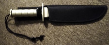 Bowie Knife and Survival Kit with Sheath
