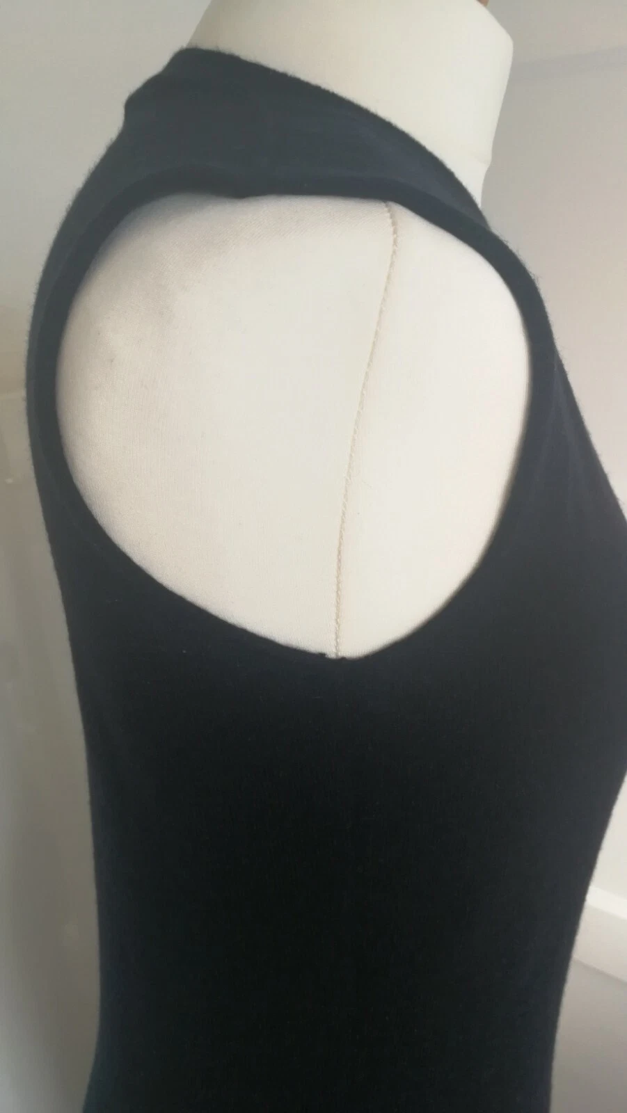 TOMAS MAIER (BOTTEGA VENETA) ABITO TUBINO PURO CASHMERE BLU NAVY 42 EU M UK