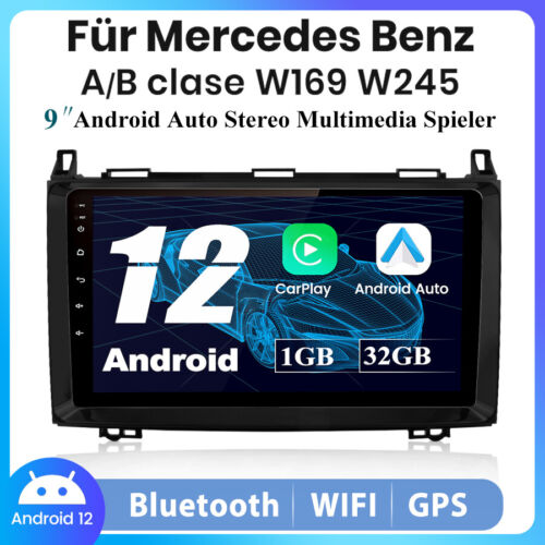 Radio de coche GPS NAVI USB FM para Mercedes Benz Clase A/B Sprinter Viano Vito 1+32G - Imagen 1 de 13