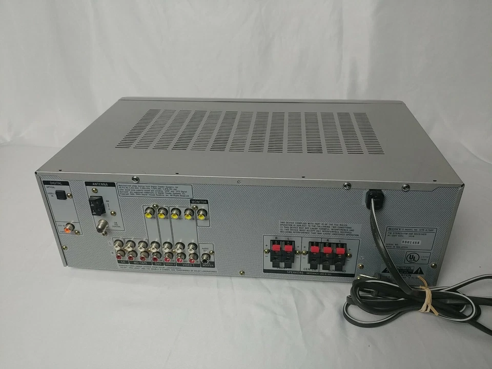 Sony 5.1 AV Receiver Amplifier Tuner Stereo Surround STR-K750P 6.A6 No Remote - Image 3 of 4