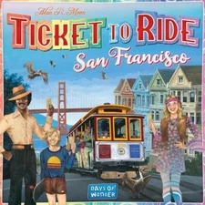 San Francisco Ticket to Ride Board Game Days of Wonder