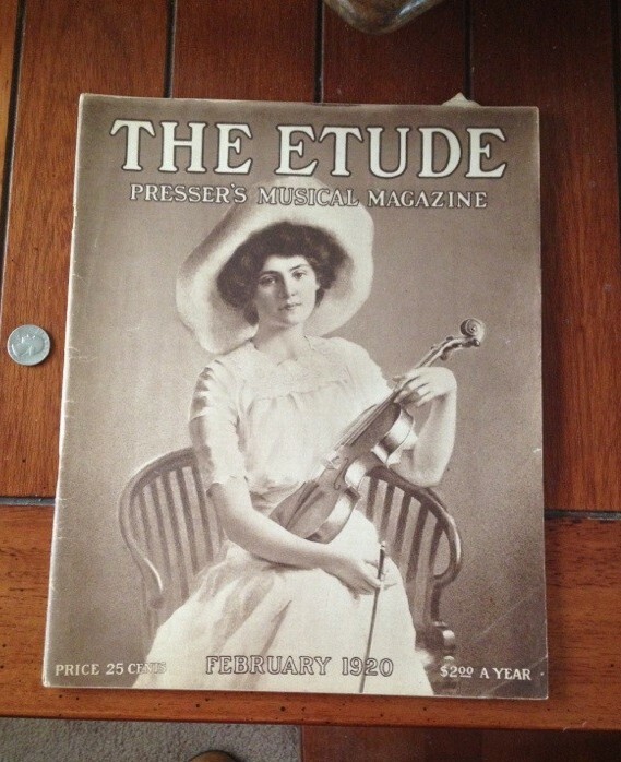 February 1920 The Etude Presser's Musical Magazine - Complete