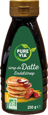Pure via Bio Sirop De Datte - 250G - Une Alternative Au Sucre 100% D’Origine Nat
