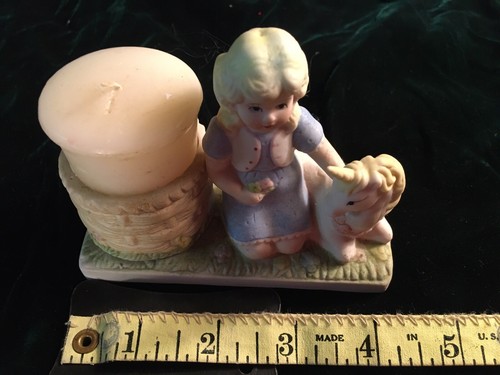 NIB Lil’ Princess Unicorn Candle & 24k Brass Suncatcher Unicorn - Picture 2 of 20