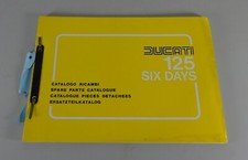 Catalogo ricambi / Spare Parts List / Catalogo Ricambi Ducati 125 SIX DAYS