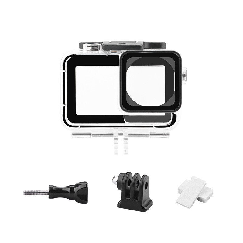 Diving Case 40 Meter Waterproof Shell For DJI OSMO ACTION4/3 Camera 1PC
