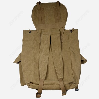 Sac à Dos Militaire Réplique Style Guerre Du Vietnam - Toile, Bandoulière, Voyage - Neuf Avec étiquettes