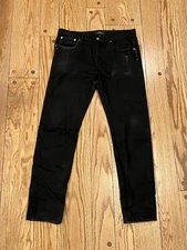 A.P.C. Petit New Standard Black Denim Jeans Mens 31