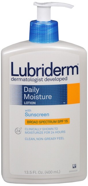 lubriderm lotion with spf