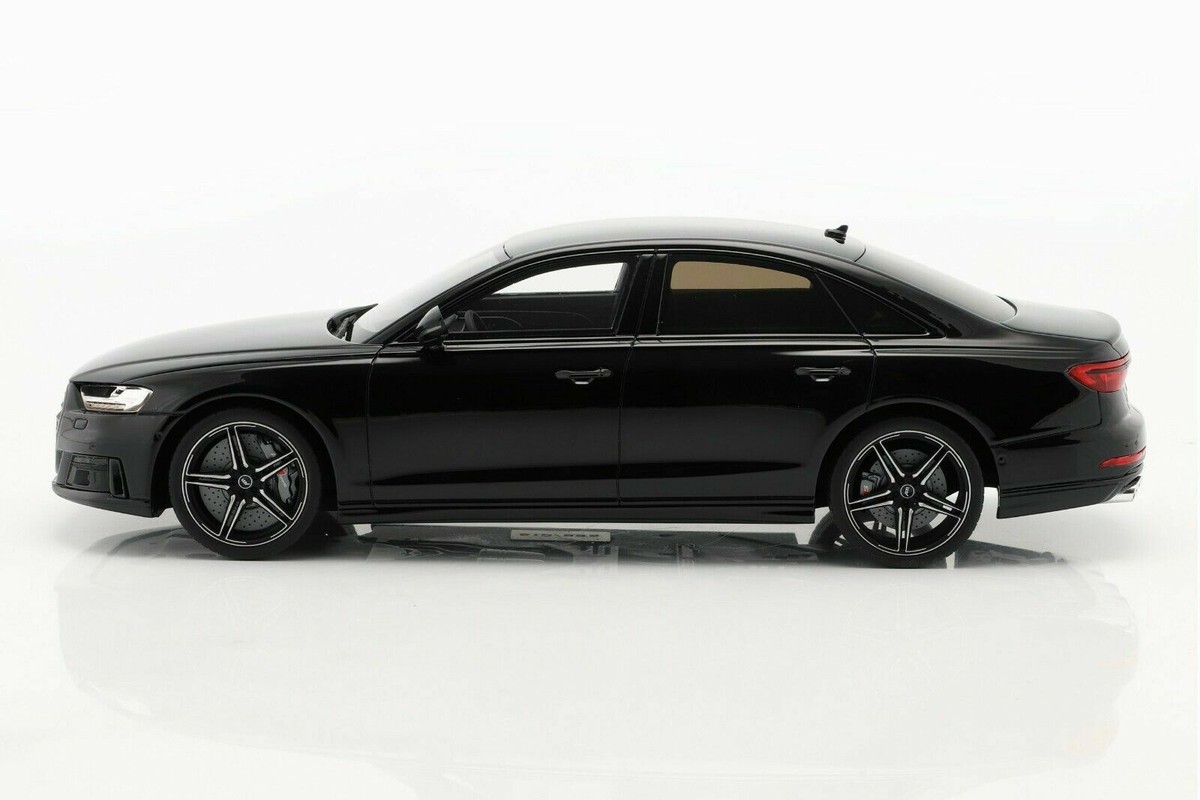 1/18 Audi S8 ABT Black Resin Model Car by GT Spirit - GT356
