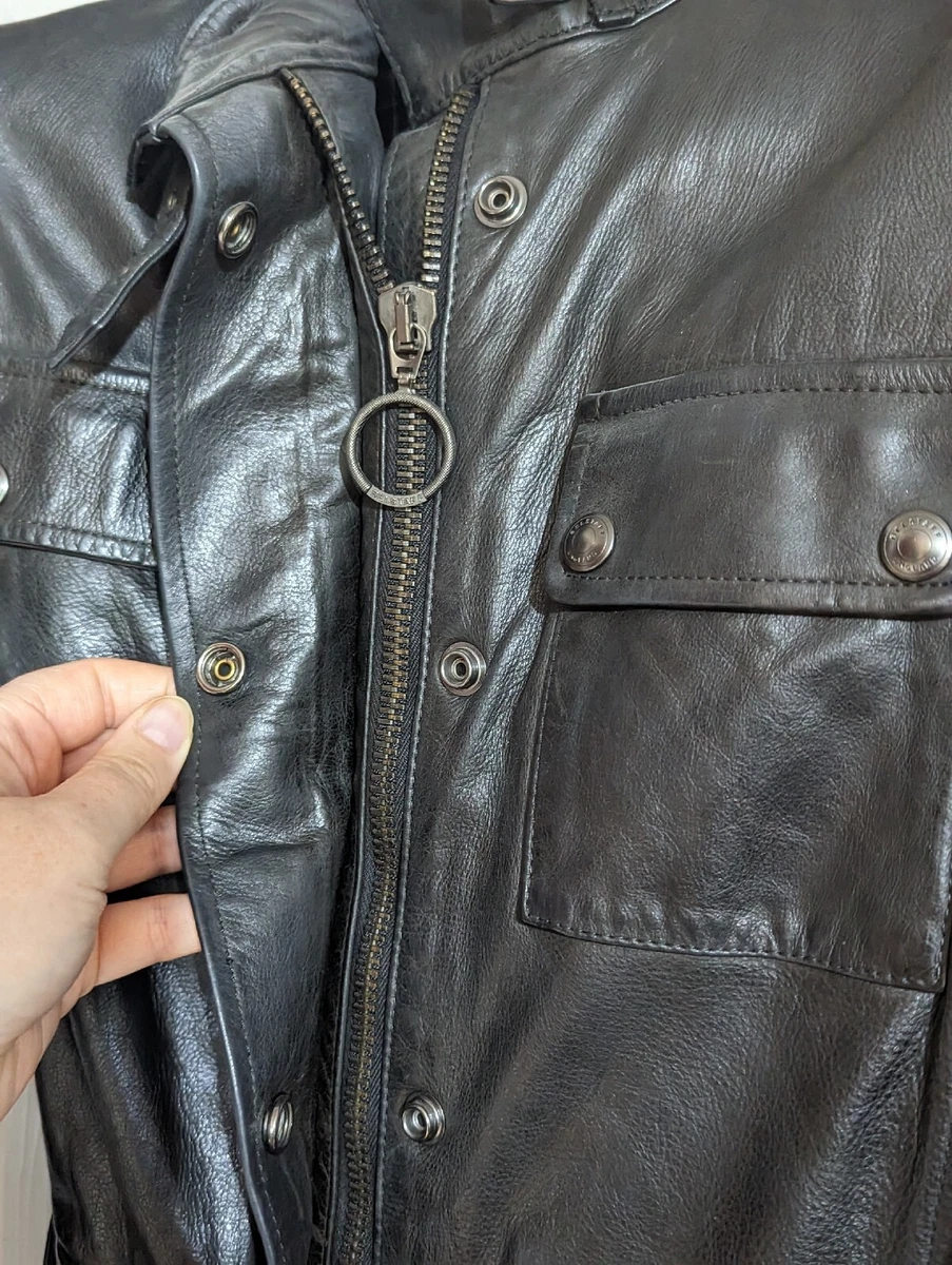 Belstaff triumph top leather jacket