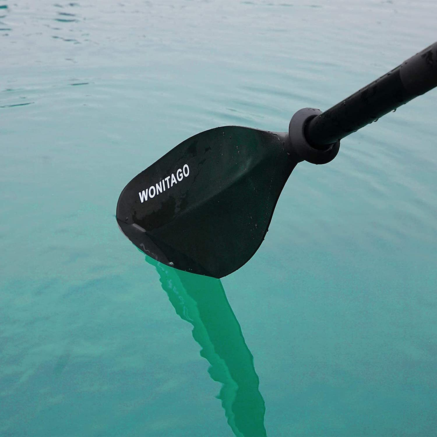 Kayak Paddles Alloy Shaft PP Blade Floating Kayaking Oars Adjustable 230-250cm