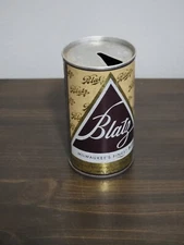 Blatz -Milwaukee's Finest Beer- SS, bottom opened pull tab can 