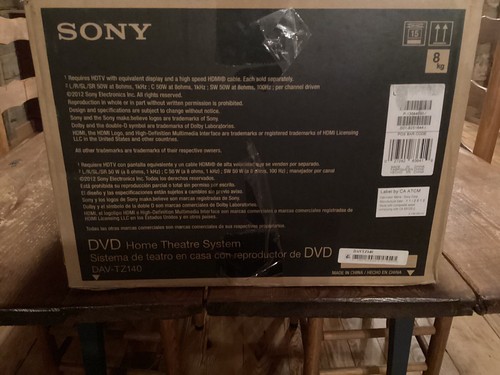 Sony DVD Home Theatre System DAV-TZ140 300W 5 altoparlanti e subwoofer. Mfg Nov 2012 - Foto 2 di 7