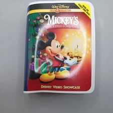  McDONALD'S DISNEY 2000 MASTERPIECE- VIDEO  Mickey's Once upon a Christmas Pluto