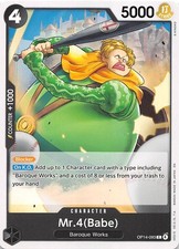 Mr.4(Babe) OP14-093 The Azure Sea's Seven One Piece