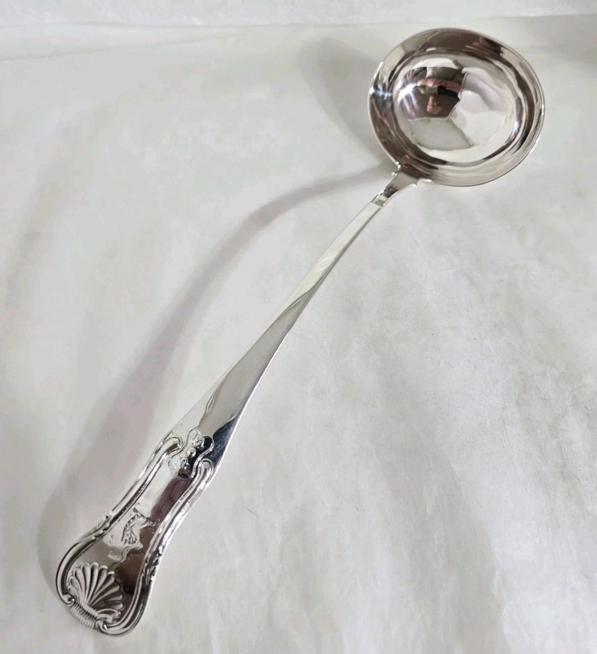 Antique sterling silver Soup / Punch Ladle. Edinburgh 1817. By William Marshall