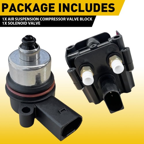 Air Suspension Compressor Pump/Valve Block For BMW 5 7 Series F01 F02 ...