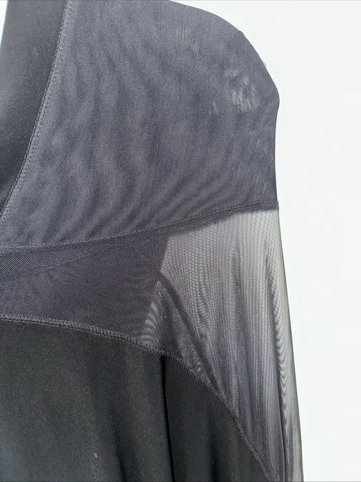 Joseph Ribkoff Sudadera con Capucha Transparente Estilo 173182 Negra Talla 14 Foto 3 de 4