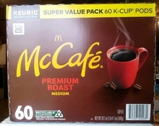 McCafe Premium Roast Medium Coffee K-Cup Pods, 60 ct - 20.64 oz Box