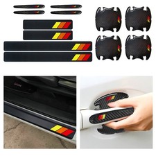 For Tri-color Handle Door Cup Sill Anti Scuff Cover Scratch Protective Sticker