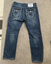 True Religion World Tour Herren Jeans Blau W3...