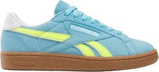 Reebok Women's Club C Grounds UK Sneaker, Digital Blue/Yellow/Gum, Size 8.5 NEW