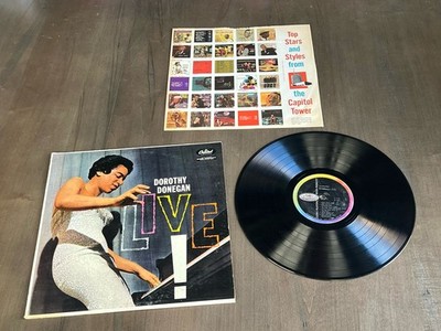 Dorothy Donegan Live Vinyl LP 1959 Mono Record Capitol T 1155 Jazz Piano G/VG+