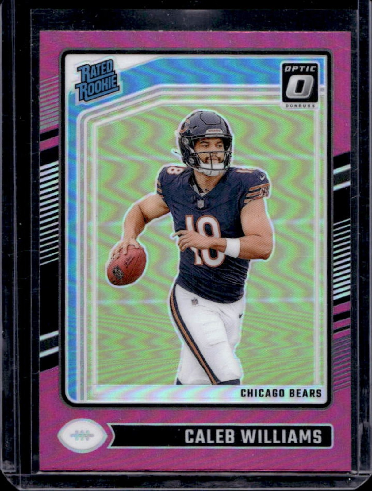 2024 Donruss Optic Caleb Williams Pink Rated Rookie #201 Bears