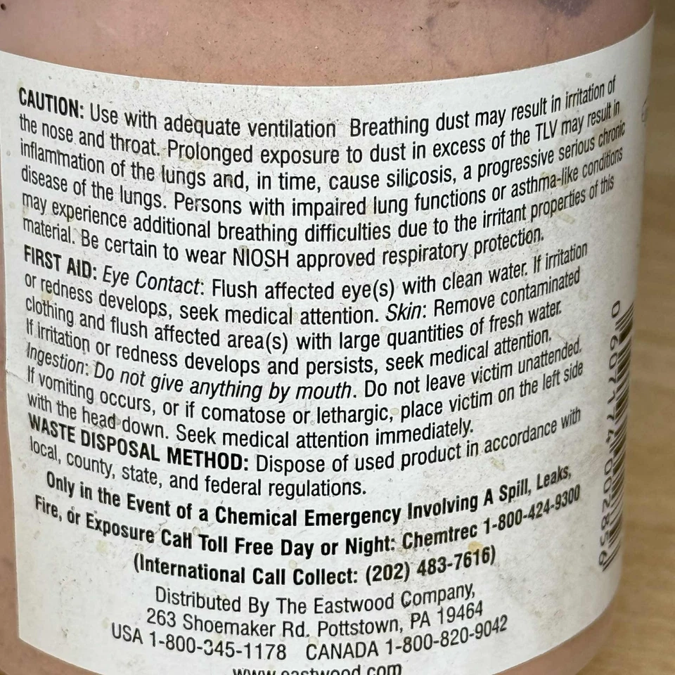 Eastwood Rhodite Glass Polishing Compound Scratch Remover 40011B - 1 lb. New - Image 4 of 4