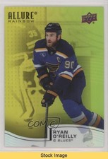 2021-22 Upper Deck Allure Rainbow Yellow Green Ryan O'Reilly #R-90 READ 0pg4