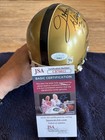 Johnny Rodgers #20/72 Heisman Signed Authentic Mini Helmet JSA COA & Case — photo 3
