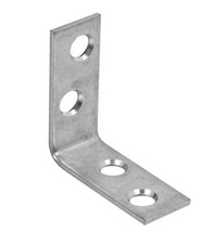 NEW LOT of 28 NATIONAL Hardware N227-397 1.5  x 5/8" CORNER BRACES BRACKETS