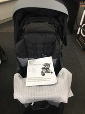 Evenflo Omni Plus Single Folding Stroller w/ Canopy, Black/Pink