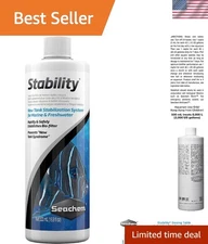 Freshwater & Marine Aquarium Stabilizer - 16.9 Oz Liquid Biofilter Treatment