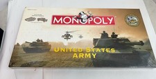 Monopoly United States Army Edition 2002 Hasbro Board Game Sealed READ