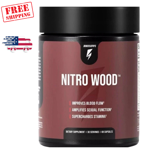 Inno Supps Nitro Wood Circulation Support 60 Capsules New Sealed