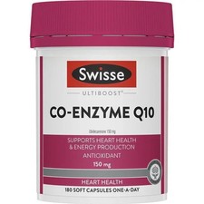 Swisse Ultiboost Co-Enzyme Q10 150mg 180 Caps...