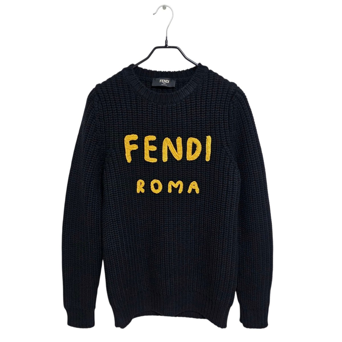 Fendi Roma Lettering Knit FZZ373 AEA1 142210337 | eBay