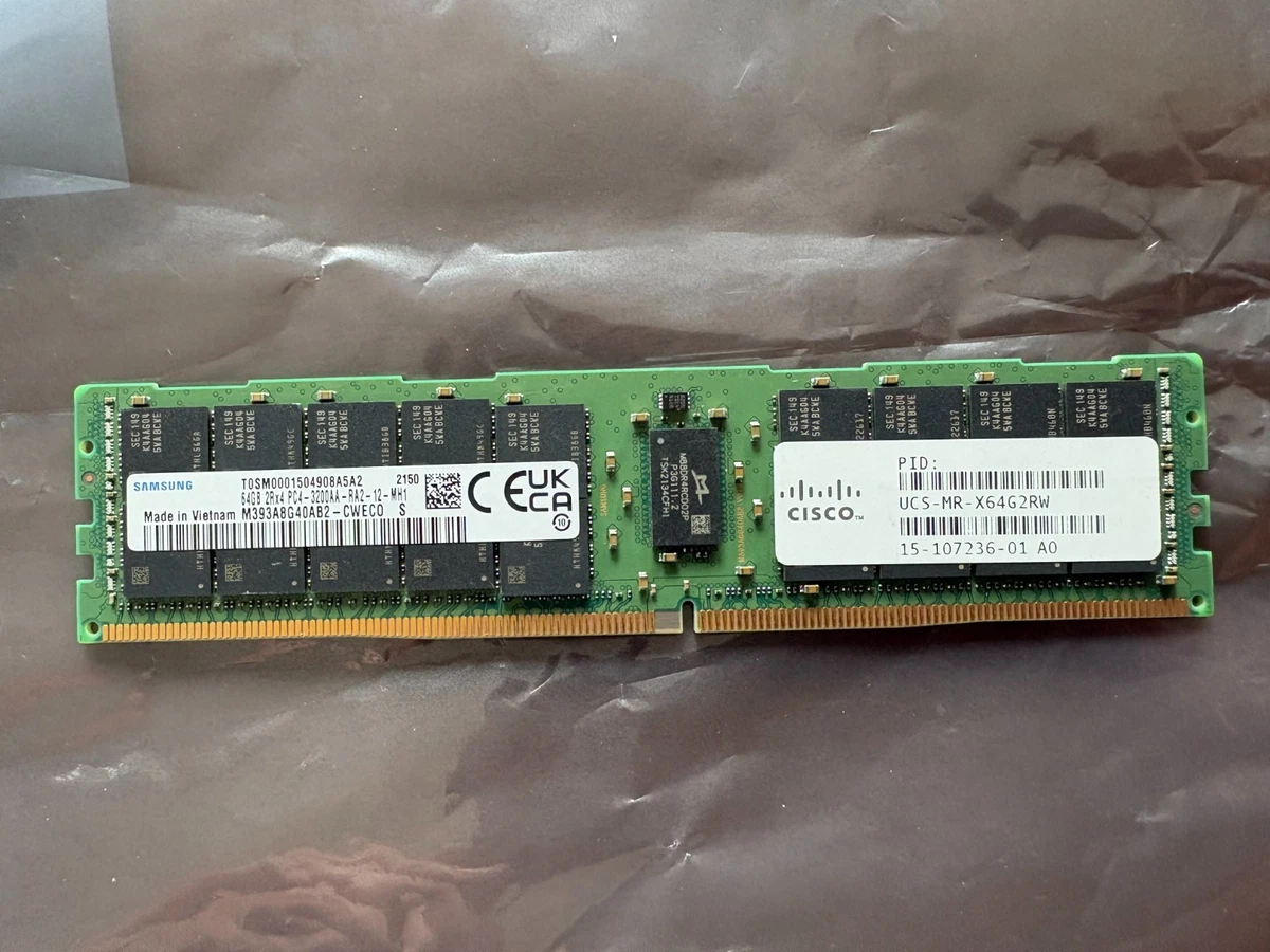 Samsung DDR4 SDRAM 64 GB Total Capacity Memory (RAM) for sale | eBay
