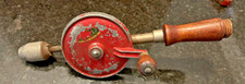 Vintage Dunlap Hand Crank Drill 10  Manual Dr...