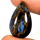 18.70Cts.  Natural Pietersite Pear Cabochon Gemstones 16mm. 27mm. 06mm.