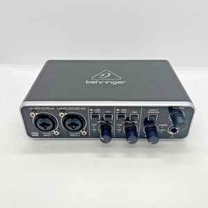 Behringer U-Phoria UMC202HD USB Audio Interface 2x2 24-Bit 192kHz Tested