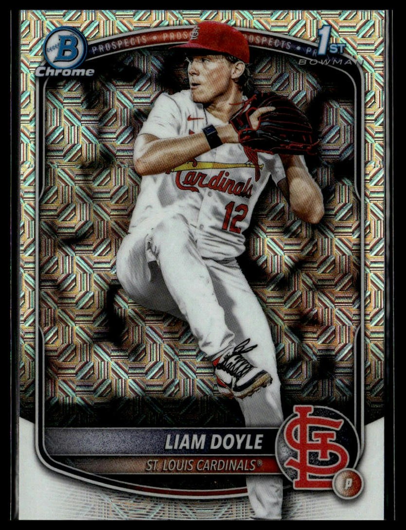 Liam Doyle #BDC-12 2025 Bowman Draft Chrome Mojo Refractor 7937