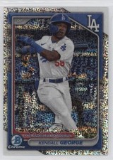 2024 Bowman Chrome Prospects Speckle Refractor /299 Kendall George #BCP-58 0s55