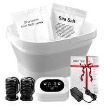 Ionic Detox Foot Bath Cleanse Spa Ion Kit Machine With Tub Basin Array For Home