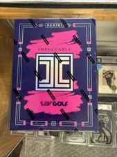 2024 Panini Impeccable LIV Golf Factory Sealed Hobby Box