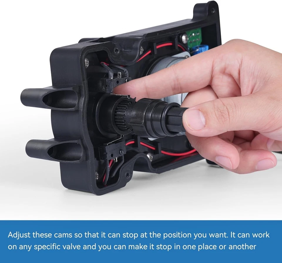 Pool Valve Actuator For Hayward GVA-24 Valve Actuator w/15 Ft Cable 24V CVA-24T - Image 4 of 4